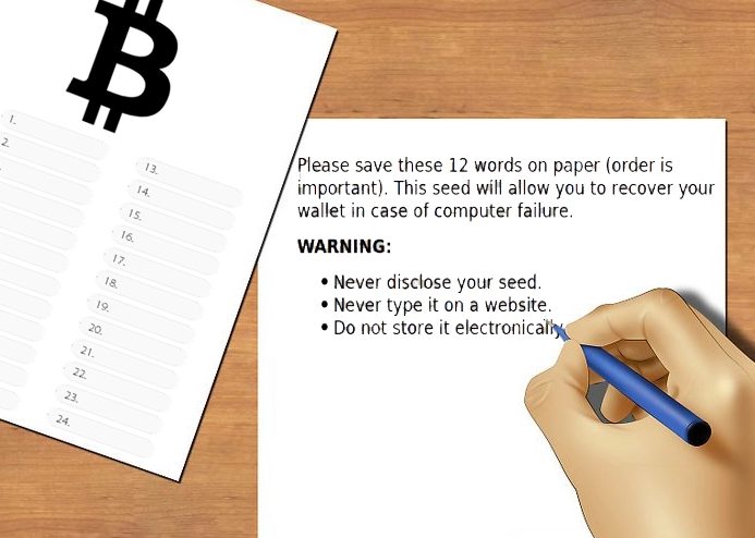 A Seed phrase acts as a master key for your cryptocurrency wallet
