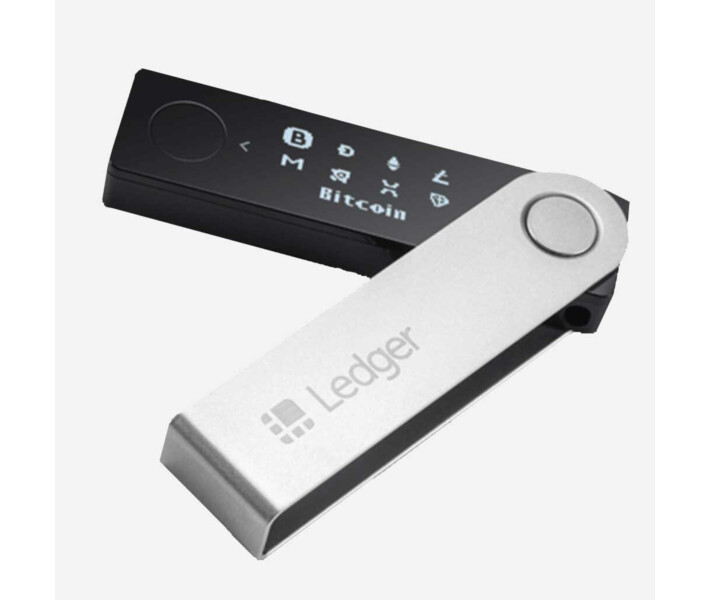 What does Ledger Nano S store?
