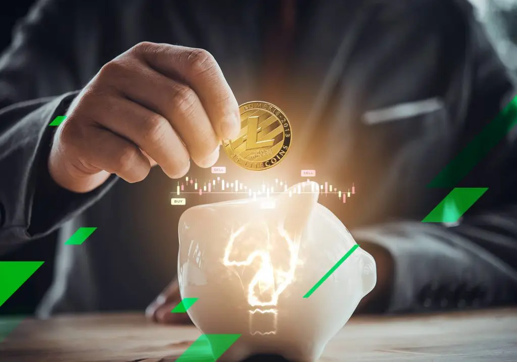 How can I stake Litecoin and make a profit?