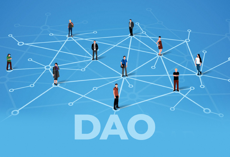 How do coins work in a DAO?
