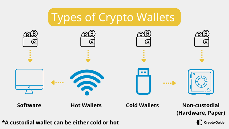 Types of Crypto Wallets.