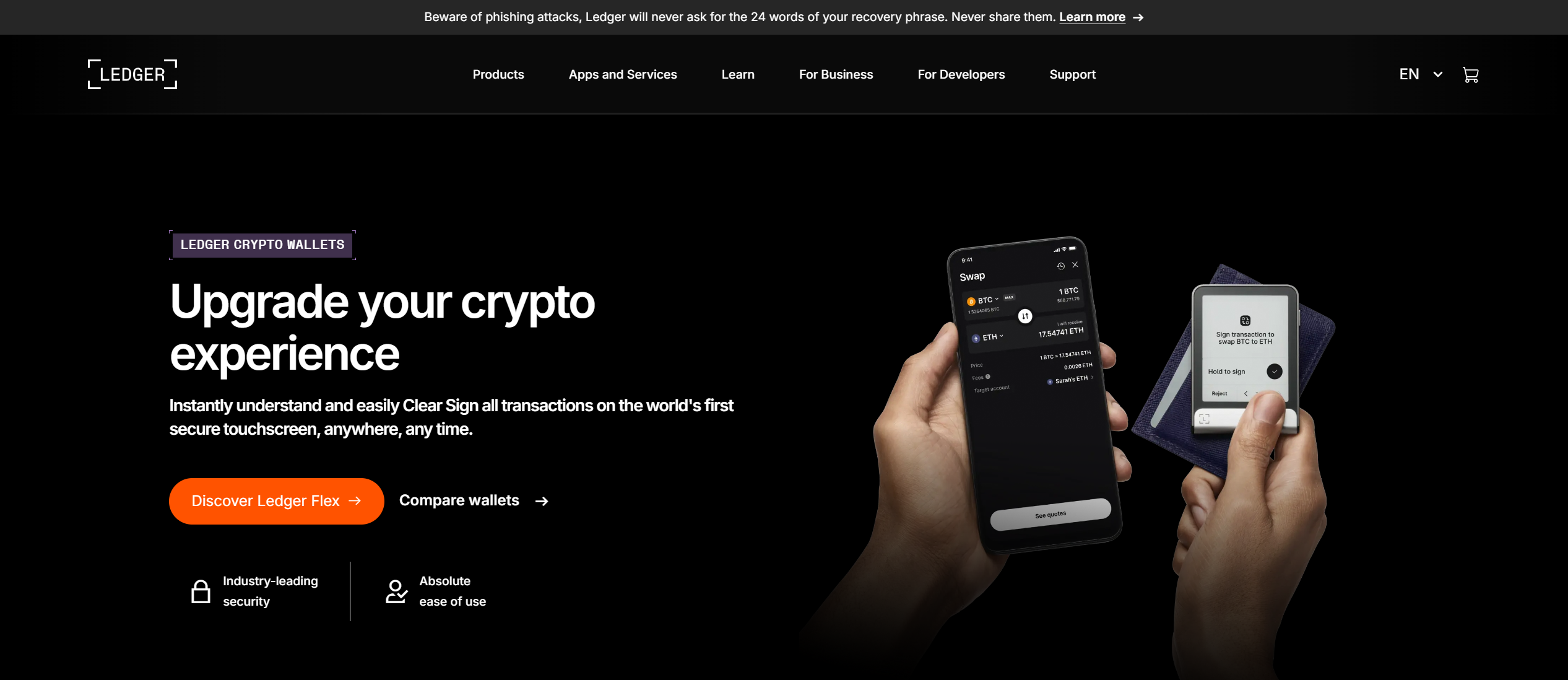 Ledger Crypto Wallet