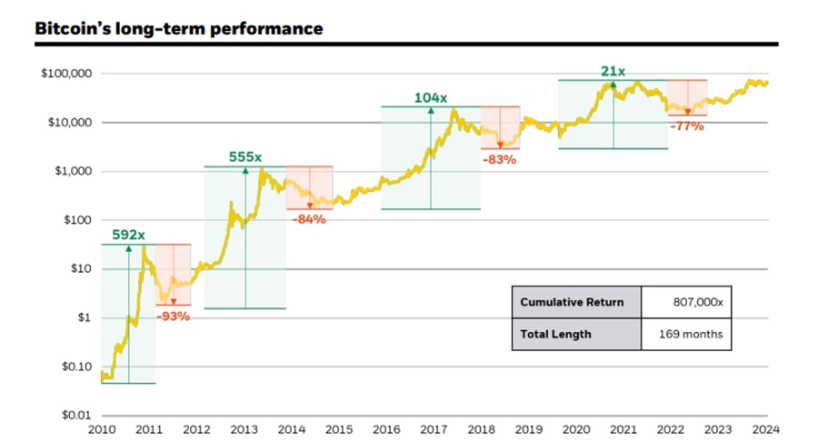 Bitcoin's Long-Term Performance