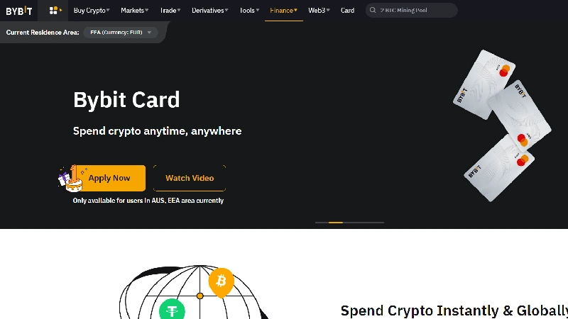 Bybit Crypto Card.