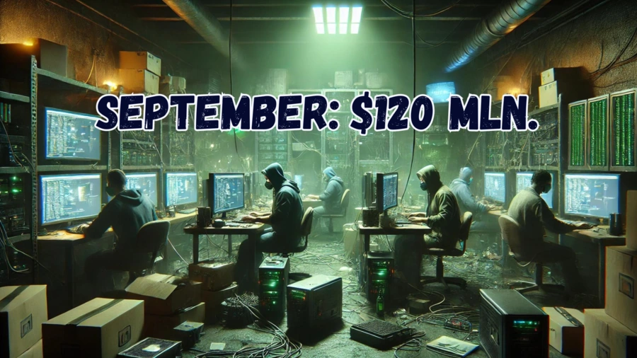 September 2024: $120M Lost in Crypto Hacks