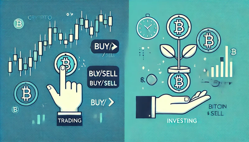 Crypto Trading vs Crypto Investing