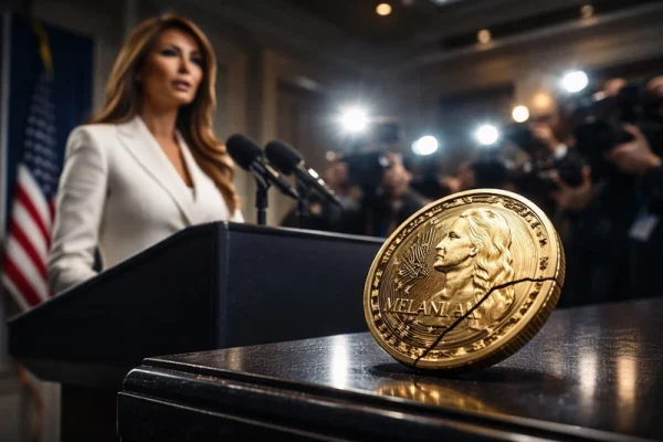 Melania Trump Denies Epstein Rumors But Memecoin Keeps Falling